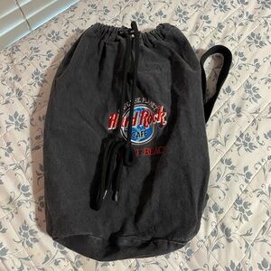 Hard Rock Cafe Synch Bag With Strap